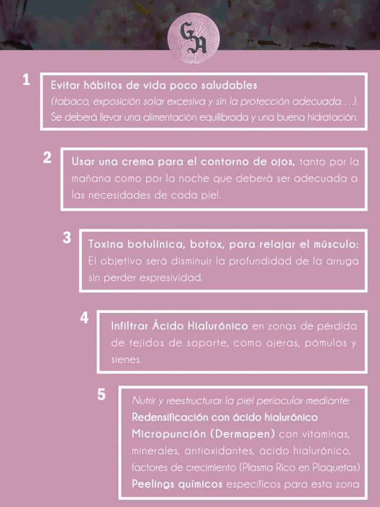 como eliminar patas de gallo y arrugas en los ojos